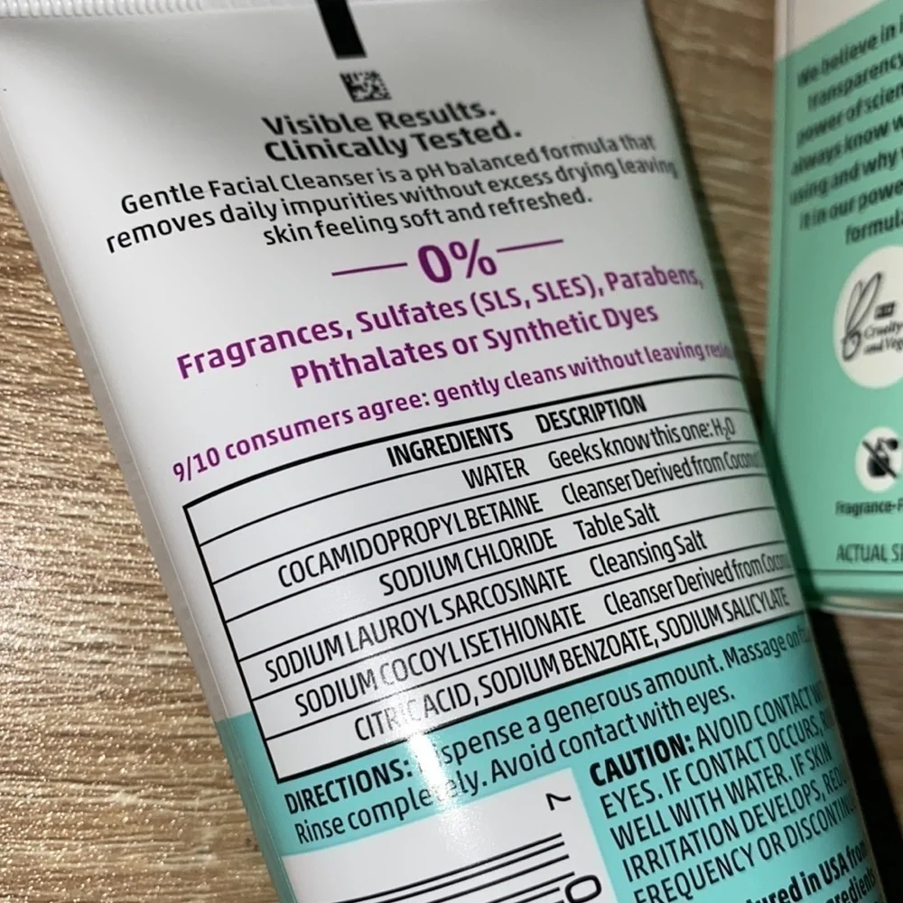 Derma Geek cleanser &‎ beta hydroxy acid detoxifying NEW sealed